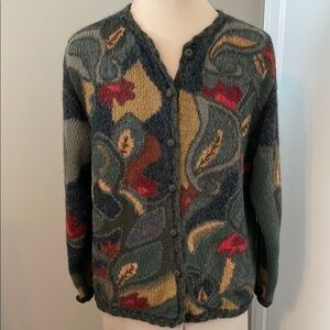 Leo Peressi 100% Alpaca Cardigan Women’s L